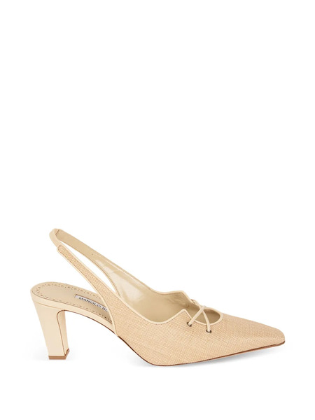  Manolo Blahnik Zapatos De Tacón Con Cordones - Neutro 