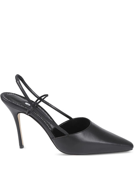  Manolo Blahnik Zapatos Touki Con Tacón De 90 Mm - Negro 