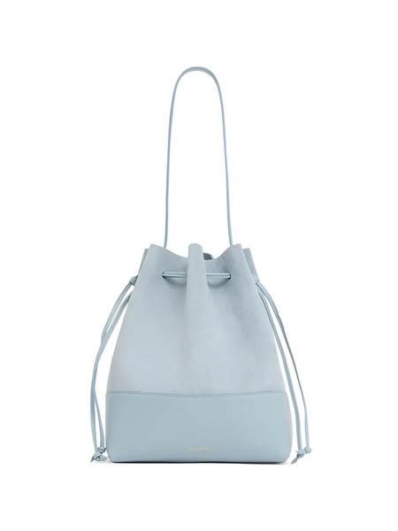  Mansur Gavriel Bolso Bombonera Drawstring Cabas - Azul 