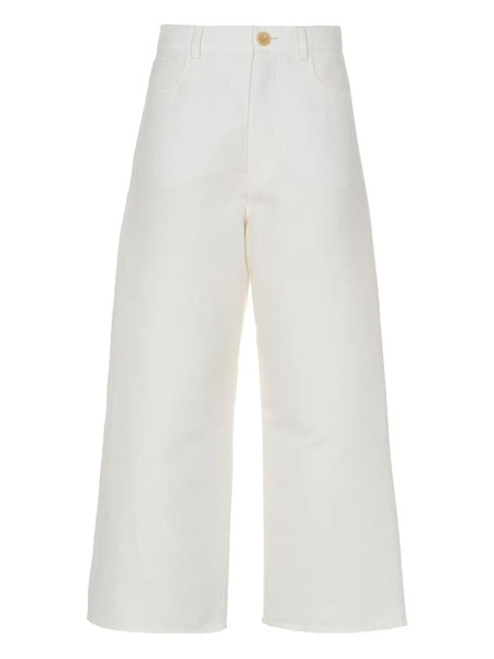  Mantu High-waisted Trousers - Blanco 