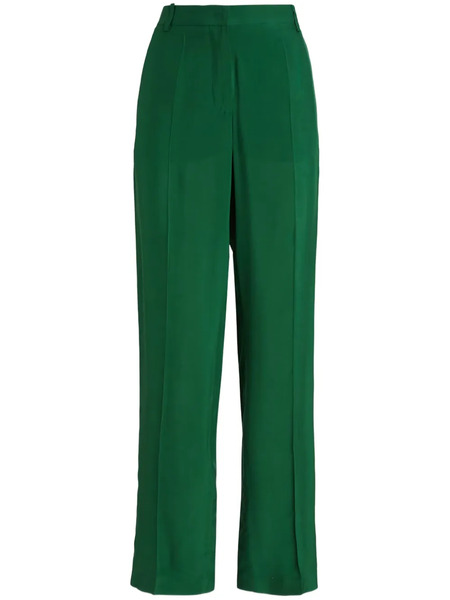  Mantu Pantalones Rectos Con Pinzas - Verde 
