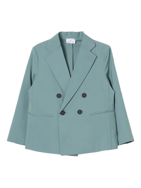  Manuel Ritz Blazer Con Doble Botonadura - Verde 