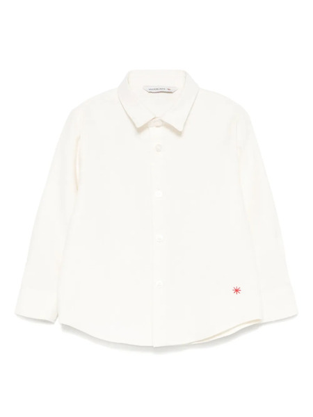  Manuel Ritz Camisa Con Logo Bordado - Neutro 
