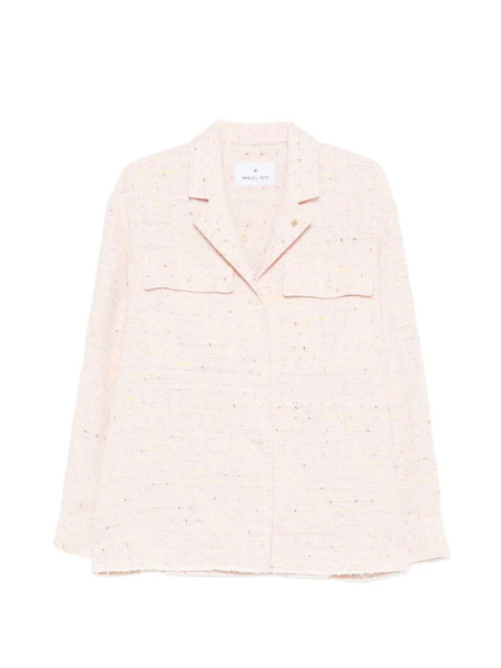  Manuel Ritz Chaqueta Con Bolsillo - Rosa 