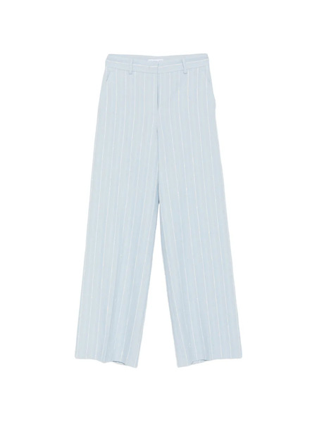  Manuel Ritz Pantalones A Rayas Diplomáticas - Azul 