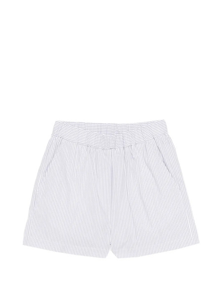  Manuel Ritz Pantalones Cortos A Rayas - Blanco 