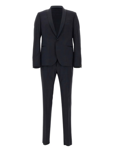  Manuel Ritz Traje Con Botones - Azul 