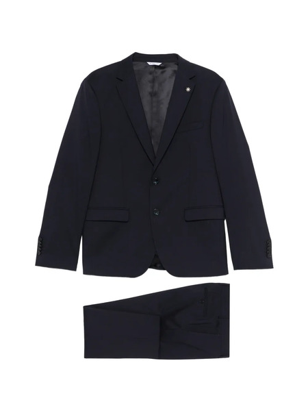  Manuel Ritz Traje Con Botones - Azul 
