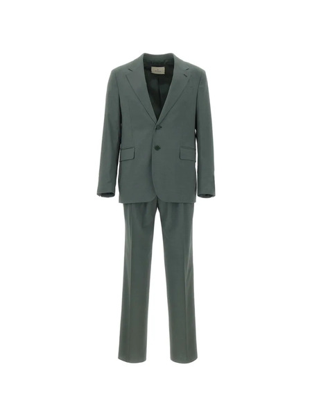  Manuel Ritz Traje De Dos Botones - Verde 
