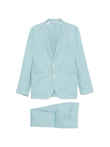  Manuel Ritz Traje Recto - Azul 