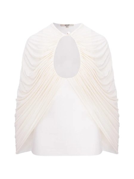  Manurí Blusa Drapeada - Neutro 