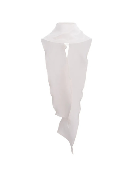 Manurí Fular Donna De Seda - Blanco 