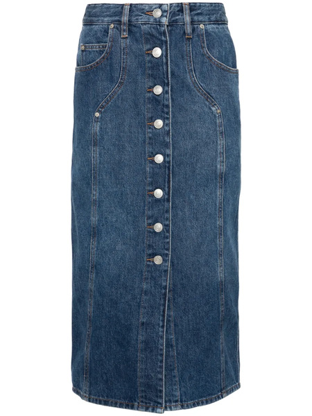  Marant étoile Falda Midi Vandy - Azul 
