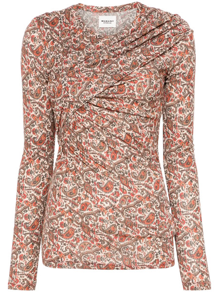  Marant étoile Top Dressi - Rojo 