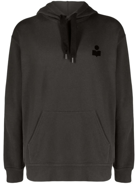 Marant Sudadera Matte Con Capucha - Negro 