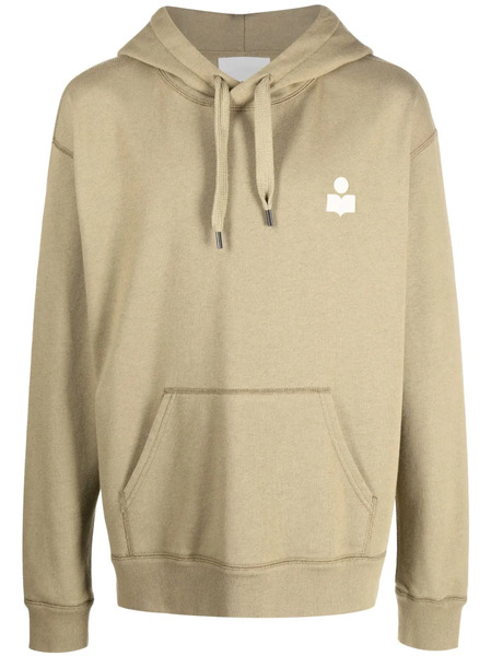  Marant Sudadera Matte Con Capucha - Verde 