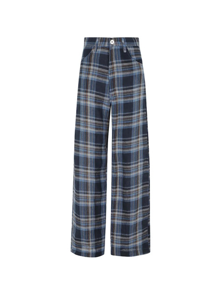  Marbell Pantalones Con Trabillas - Azul 