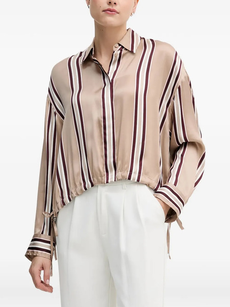  Marc Aurel Camisa A Rayas - Neutro 