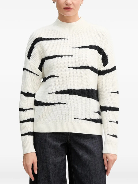 Marc Aurel Jersey Con Cuello Alto - Blanco 