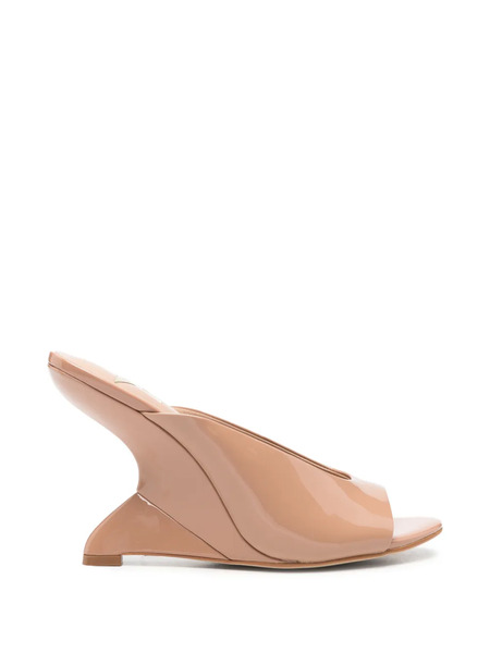 Marc Ellis Open-toe Wedge Sandals - Neutro 
