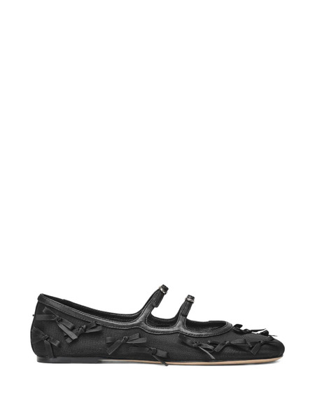  Marc Jacobs Bailarinas Con Detalle De Lazos - Negro 
