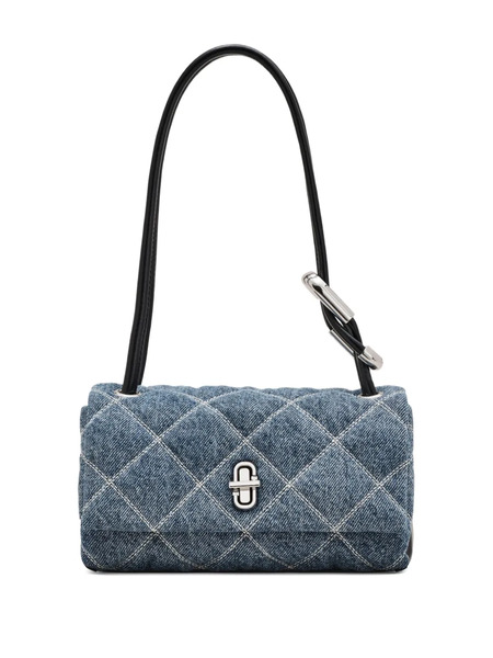  Marc Jacobs Bolso De Hombro The Quilted Denim Mini Dual - Azul 