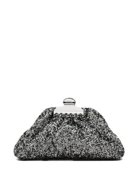  Marc Jacobs Bolso De Mano Claw Clip Pequeño - Plateado 