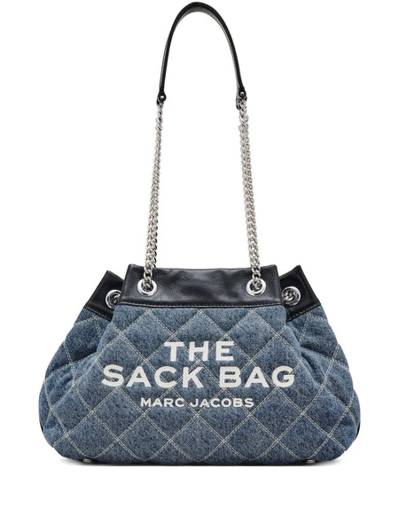 Marc Jacobs Bolso The Quilted Denim Chain Sack - Azul 
