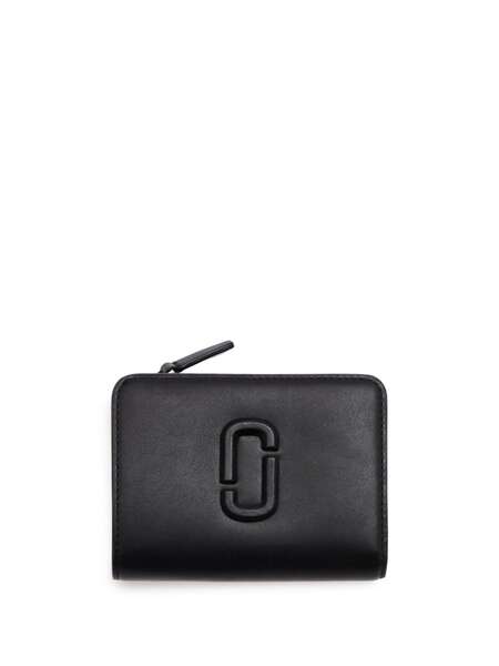  Marc Jacobs Cartera The Covered J Marc Mini Compacta - Negro 
