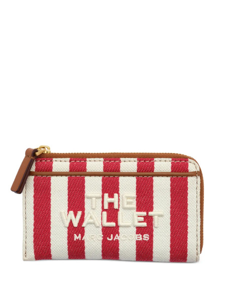  Marc Jacobs Cartera The Wallet A Rayas - Neutro 