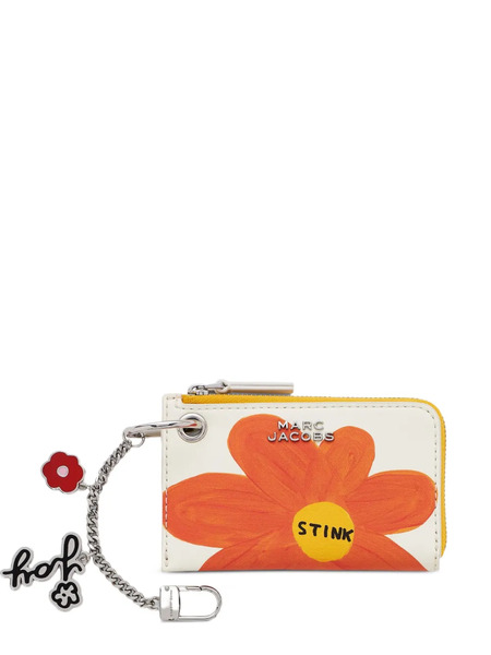  Marc Jacobs Charm Para Bolso Con Estampado Floral - Blanco 