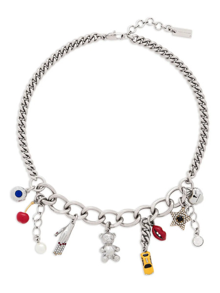  Marc Jacobs Collar Con Charm Trinket - Plateado 