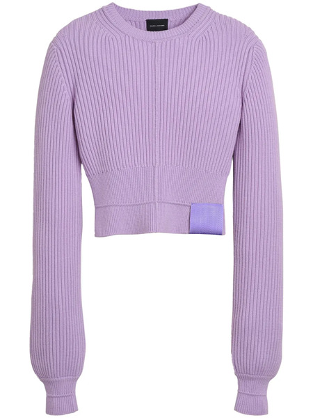  Marc Jacobs Jersey Femme Con Cuello Redondo - Morado 