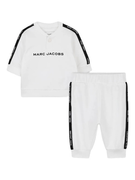  Marc Jacobs Kids Chándal Con Rayas En Contraste - Blanco 