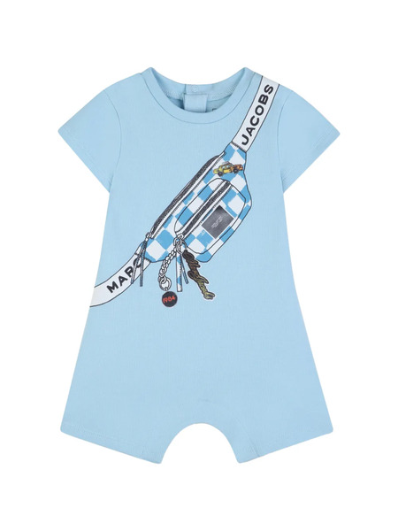  Marc Jacobs Kids Pelele Con Estampado Gráfico - Azul 