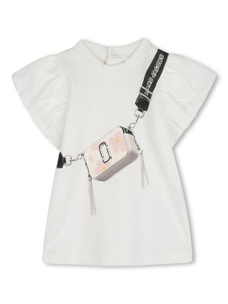  Marc Jacobs Kids Vestido Estampado - Blanco 