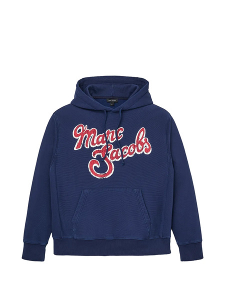  Marc Jacobs Sudadera Con Capucha Y Logo - Azul 