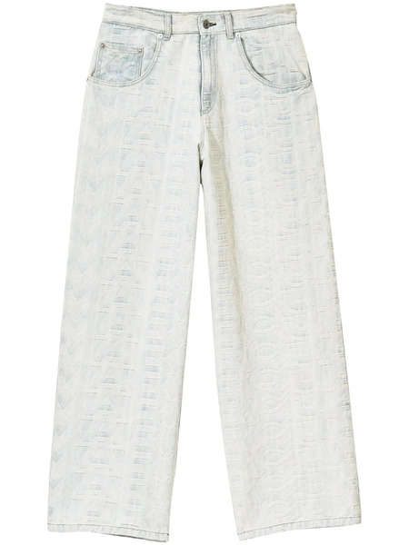  Marc Jacobs Vaqueros Anchos The Monogram - Azul 