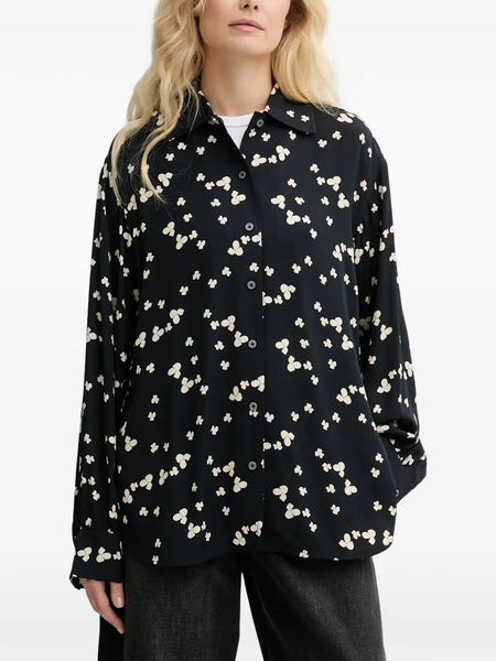  Marc O'polo Camisa Con Estampado Floral - Negro 