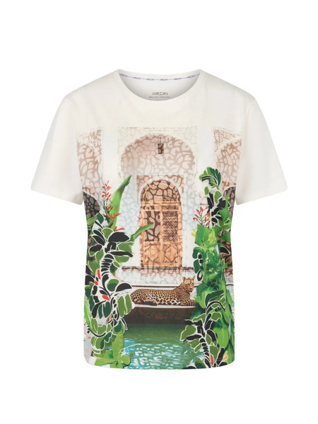  Marccain Camiseta Rethink Together - Neutro 