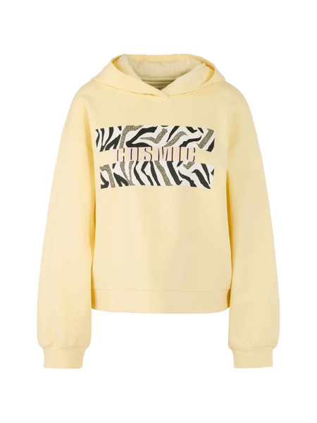  Marccain Sudadera Con Capucha - Amarillo 