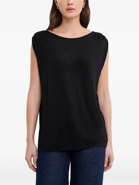  Marcella Top Greenwich Village Fruncido - Negro 