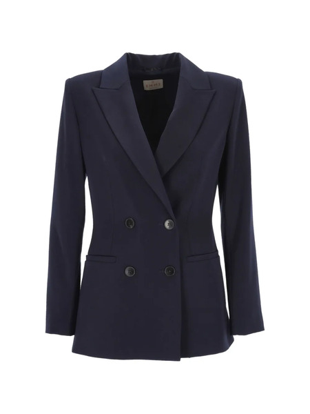  Marella Blazer Con Doble Botonadura - Azul 