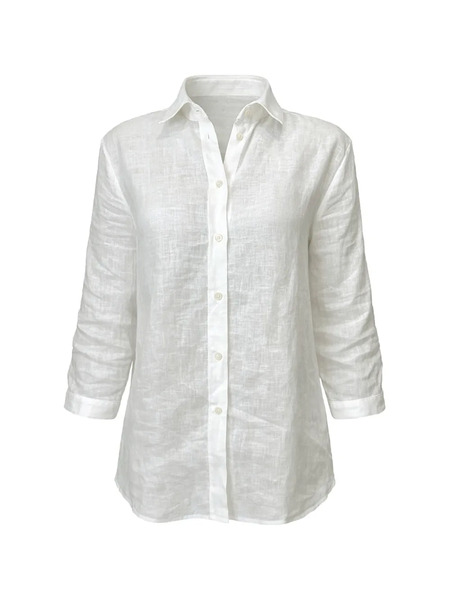  Marella Camisa Con Botones - Blanco 