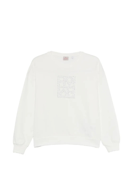  Marella Sudadera Con Apliques - Neutro 