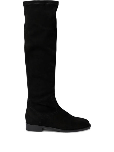  Maretto Botas Altas De Ante - Negro 