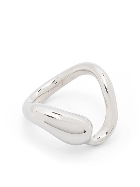  Maria Black Splash Ring - Plateado 