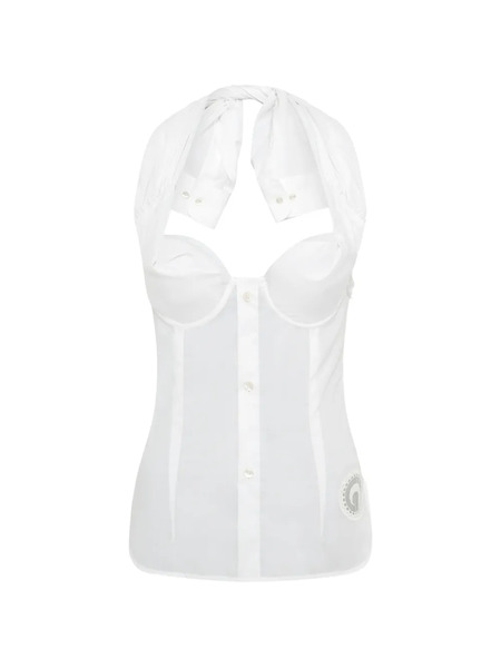  Marine Serre Top Upc - Blanco 