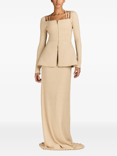  Mark-off Vestido Largo Beverly - Neutro 