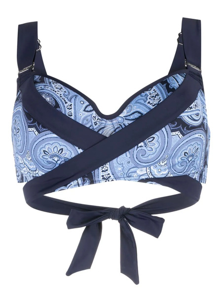  Marlies Dekkers Top De Bikini Cache Coeur Estampado - Azul 